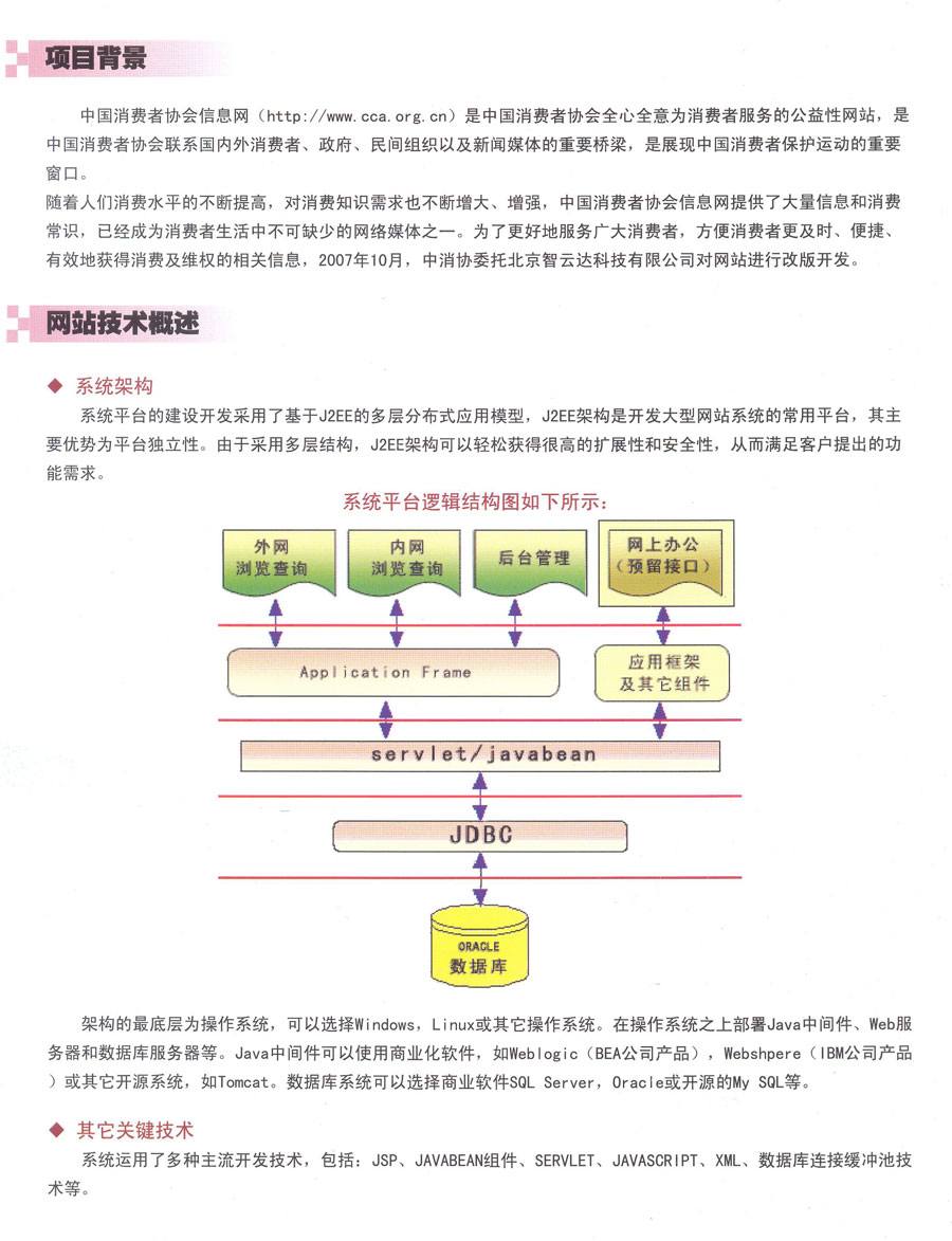 中國消費(fèi)者協(xié)會網(wǎng)站系統(tǒng)